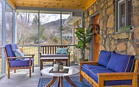 The Rock Cottage In Hot Springs Screened Porch!